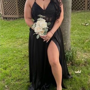 Black prom dress